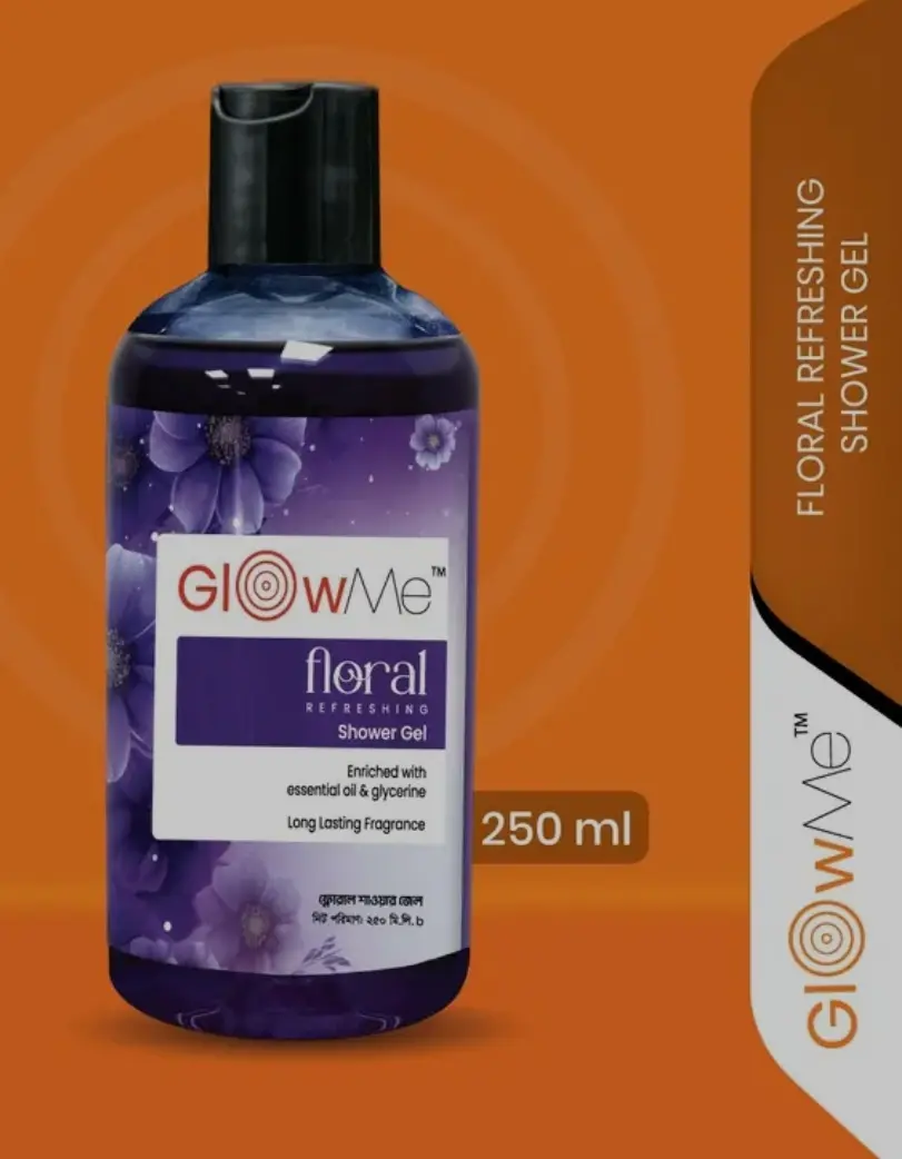 Picture of Floral Refreshing Shower Gel 250ml - Glow Me Floral