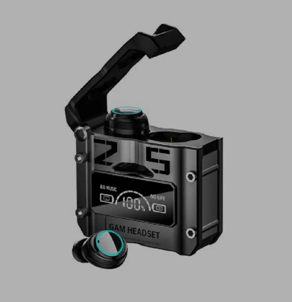 Picture of M25 TWS Earbuds Touch Control Wireless Bluetooth Earphones Noise Reduction Stereo Waterproof Earbuds Super Smooth Music experience Headsets - Black