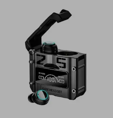 Picture of M25 TWS Earbuds Touch Control Wireless Bluetooth Earphones Noise Reduction Stereo Waterproof Earbuds Super Smooth Music experience Headsets - Black