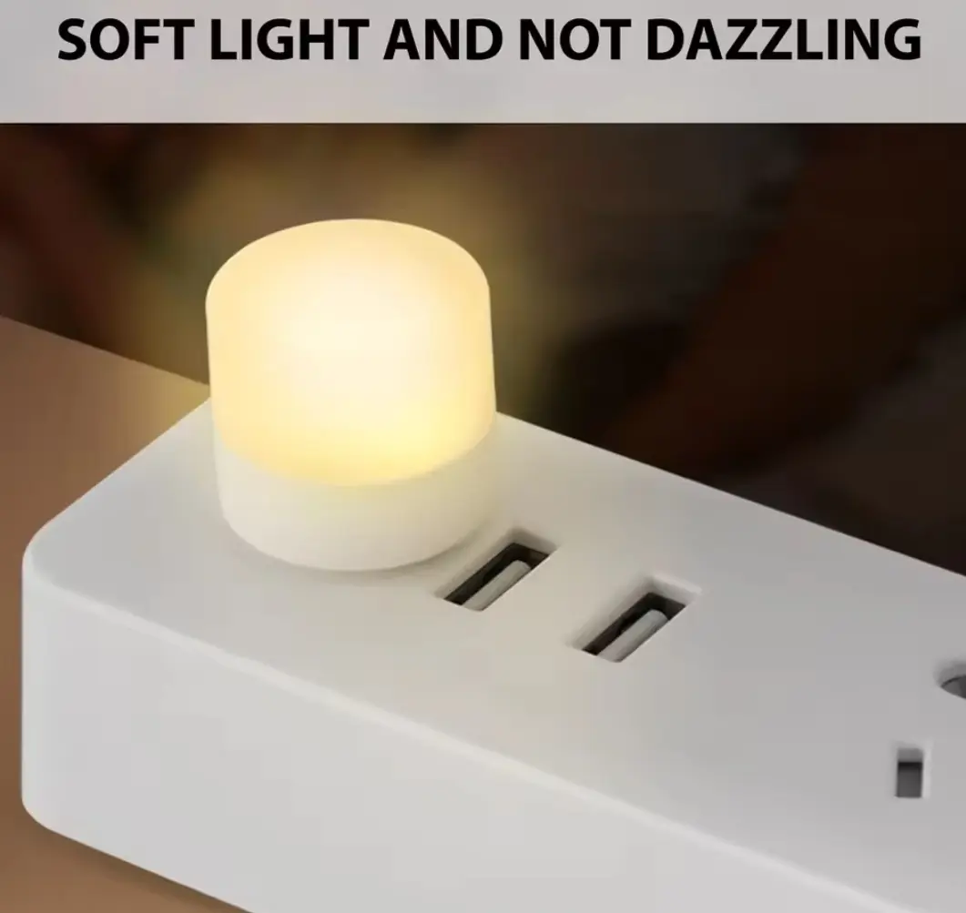 Picture of Mini Usb Led Light Portable Warm/White Color Suitable For Powerbank Laptop Charging Adapter And Any Other Usb Port - USB Lighting