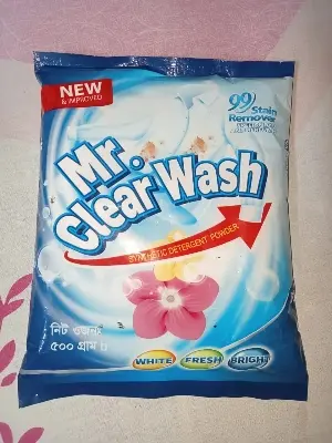 Picture of Mr. Clear Wash Detergent Powder

500 GM - Blue