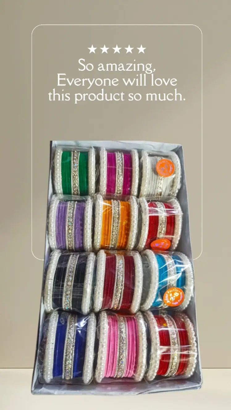 Picture of Bridal / Non-Bridal Silk Thread Bangles Single Set for Women