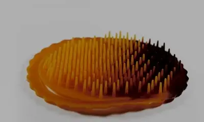 Picture of Plastic Fashionable Hair Comb - 1pcs