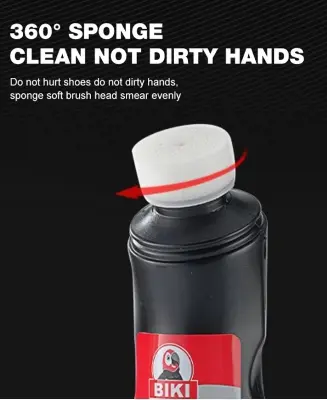 Picture of Liquid shoe shiner best liquid shoe shiner shoe shiner for Brightness - Black