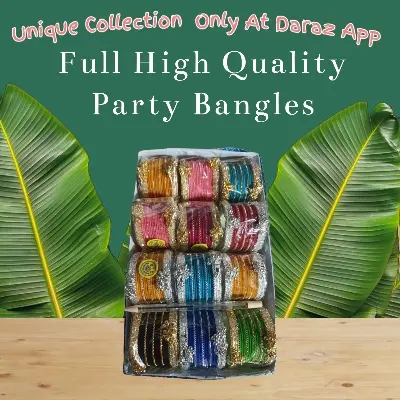 Picture of Bridal / Non-Bridal Silk Thread Party Bangles Single Set for Women