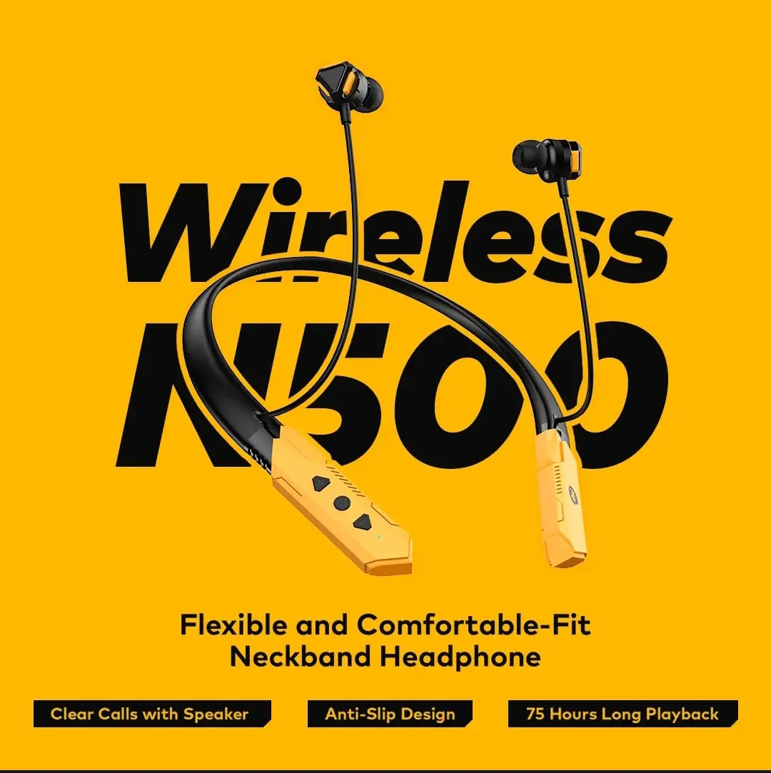 Picture of N500 Halter-neck Headphones - Black