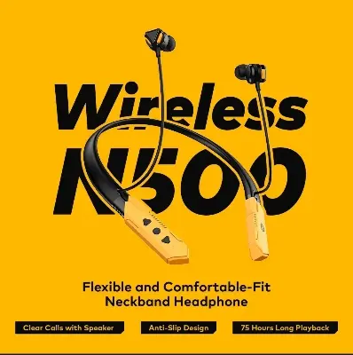 Picture of N500 Halter-neck Headphones - Black