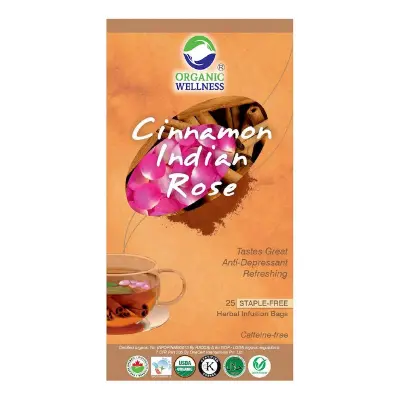 Picture of ow'real cinnamon indian rose- - 25tea bags
