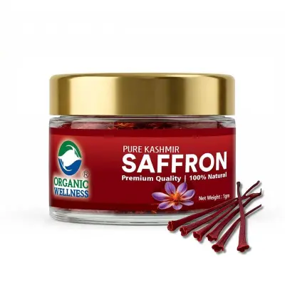 Picture of pure Kashmir saffron - 1gm
