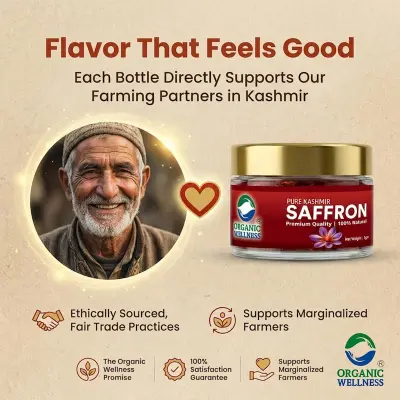 Picture of pure Kashmir saffron - 1gm