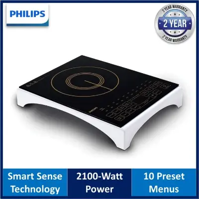 Picture of Philips induction cooker HD4938 /01 (2100W)Micro Crystal Plate, Auto-Off Program, Cool-to-Touch Surface, No Flame Cooking (2 Year Official Warranty)