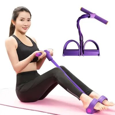 Picture of Resistance Bands Sit-Up Weight Loss Fitness Equipment