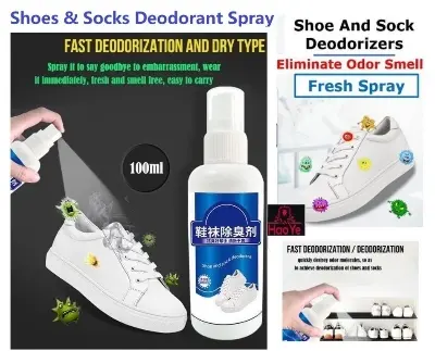 Picture of Shoes & Socks Deodorant Sneaker Shoe Deodorizer Mist Spray 100ml