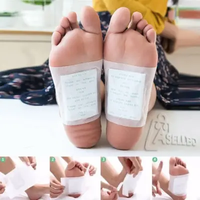 Picture of kinoki cleansing detox foot pad