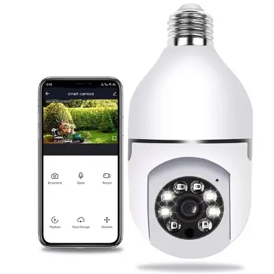 Picture of Panoramic PTZ 2MP HD Wi-Fi Night Vision Security IP Camera Audio- 2 Intelligent Gimbal Rotation with 360° horizontal field of view