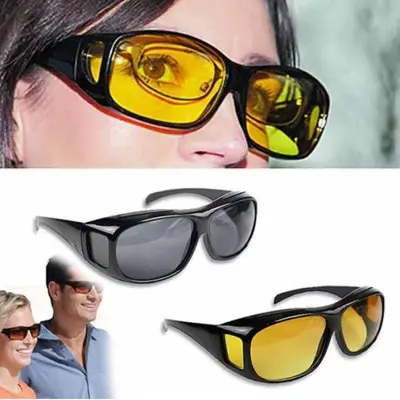 Picture of 2 In 1 Night vision sunglass for driving- 2 Pcs