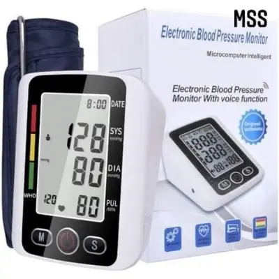 Picture of Automatic Digital Blood Pressure Machine BP Monitor