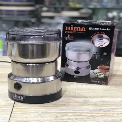 Picture of Nima Portable Electric Grinder Stainless Steel Food Preparation Small Kitchen Appliances