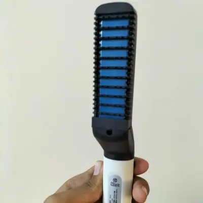 Picture of Modelling Comb Men Beard and Hair Quick Straightener Curling Straightener
