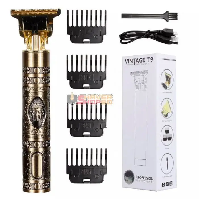 Picture of T9 USB Hair Trimmer Electric Hair Clipper Haircut Machine For Men