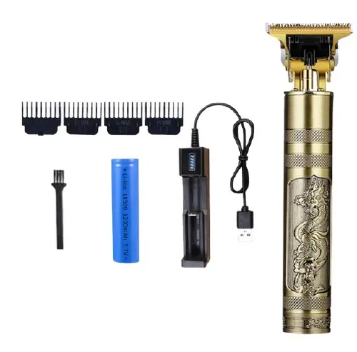 Picture of T9 USB Hair Trimmer Electric Hair Clipper Haircut Machine For Men