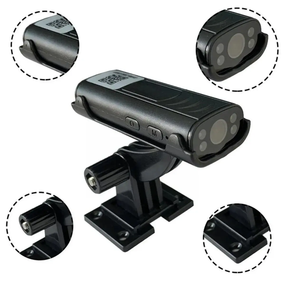 Picture of F3 Mini Camera WiFi Baby Monitor Indoor Safety Security Surveillance Camcorder IP Cam Audio Video Recorder Full HD 1080P Small IP Camera Cctv video Camera Motion Detection Indoor Wifi Professional Video Mini Cemera - Black