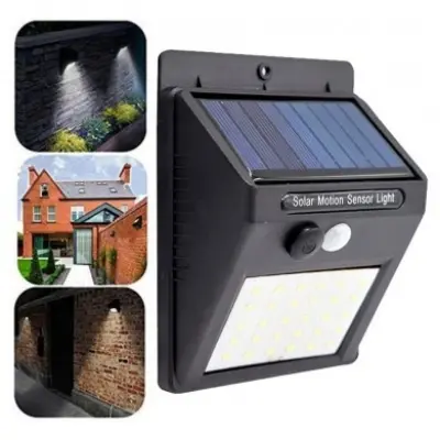 Picture of 30 LED Motion Sensor Wall Solar Light Waterproof Security Lamp