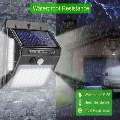 Picture of 30 LED Motion Sensor Wall Solar Light Waterproof Security Lamp
