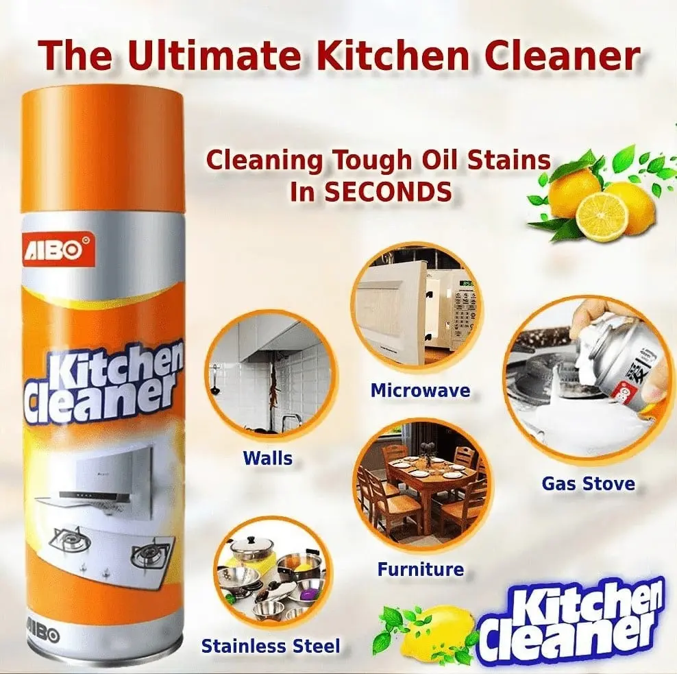 Picture of kitchen cleaner spray Foam Cleaning Spray