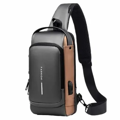 Picture of Waterproof Men Crossbody Bag Anti-Theft Travel Shoulder Bags