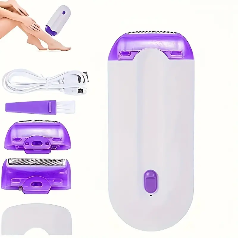 Picture of Rechargeable Laser Hair Removal Appliances Machine  / Smooth Skin Painless Hair Eraser