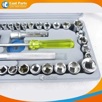 Picture of 40pcs Motorcycle Repair Tool Case Precision Socket Wrench Set Sleeve Screwdriver