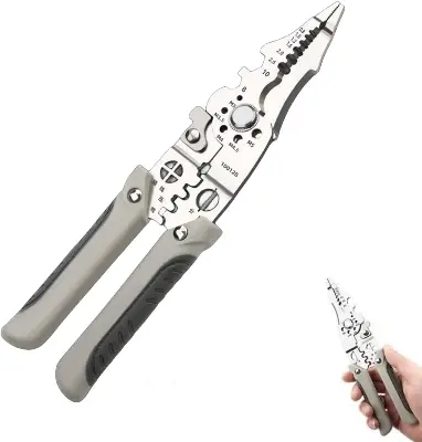 Picture of Multifunctional Wire Stripper Crimper Cable Cutter Pliers Electric Wire Cutter