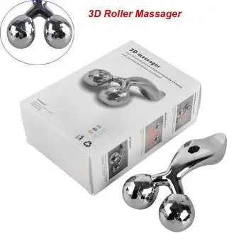 Picture of Y Shaped 3D Body Message Roller - Silver