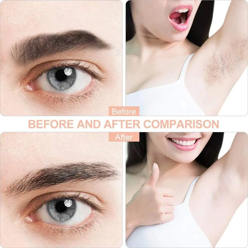 Picture of Usb Rechargeable New Flawless Eyebrow Trimmer For Women Painless Hair Remover Machine - Pink