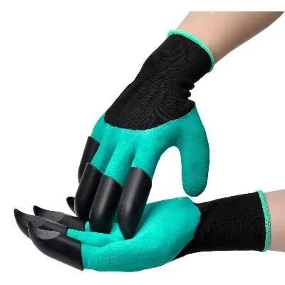 Picture of Garden Gloves for Pruning Roses 1 pair Gardening Gloves Gardening Tools - Multicolor