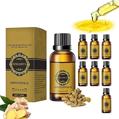 Picture of EELHOE GINGER ESSENTIAL OIL PLANT AROMA OIL - Not Specified