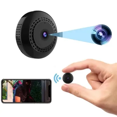 Picture of V380 WiFi IP Camera 1080P HD Mini WIFI IP Camera Wireless Home Security Night Vision Mini IP Camra - Black