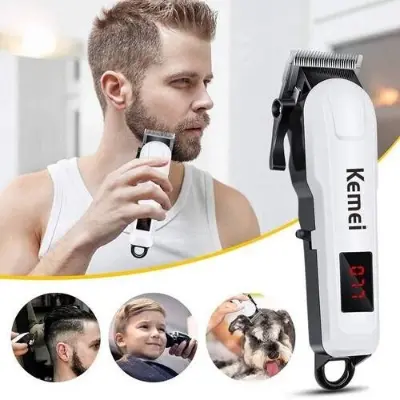 Picture of Kemei 809A AC/DC Rechargeable Professional Hair Trimmer and Beard Trimmer for Men