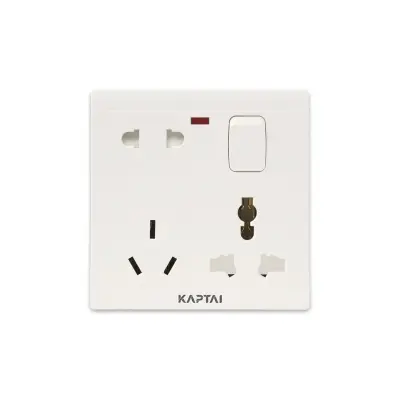 Picture of KAPTAI 8-Pin Multi Socket - AU-White