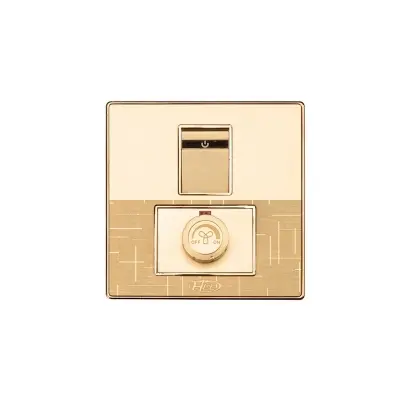 Picture of HEE by HAMKO Marigold Fan Controller With Switch-Gold