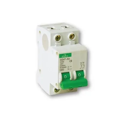 Picture of HEE By HAMKO ECO-G Circuit Breaker (MCB) Double Pole 16A 4.5KA-White