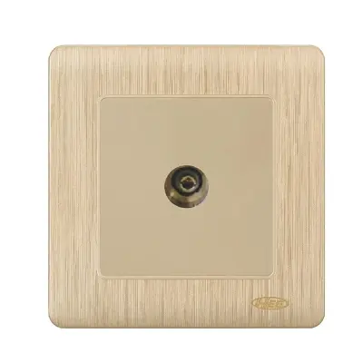 Picture of HEE By HAMKO Rose Gold TV Socket-Gold