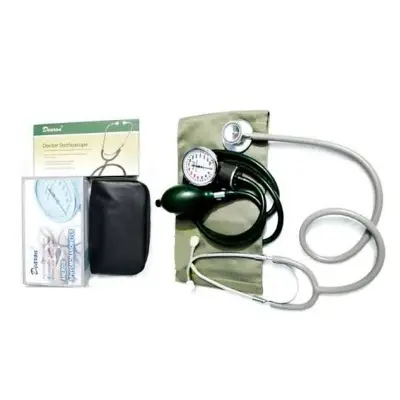 Picture of Dearon Analog Blood Pressure Machine with Stethoscope - Multicolor,L (12.6 - 18.0 inch)