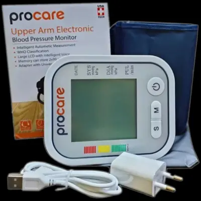 Picture of Procare Digital Blood Pressure Machine/ Electronic Blood Pressure Machine - Wither Black,L (12.6 - 18.0 inch)
