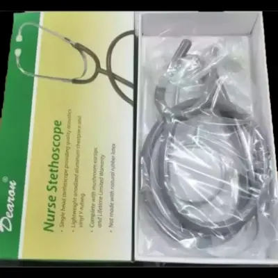 Picture of Dearon Doctor Dual Head Medical Professional Stethoscope - Grey,M (8.7 - 12.5 inch)