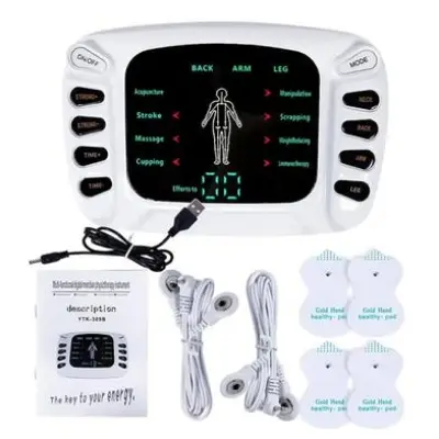 Picture of Healthy Care Full Body Tens Acupuncture Electric Therapy Massager - Wither Black