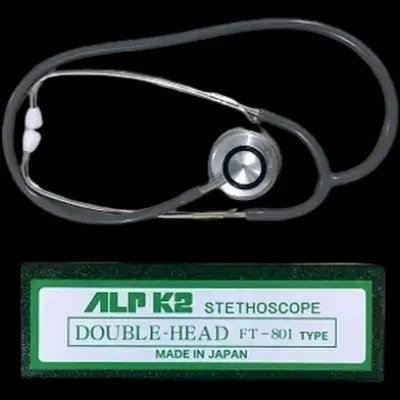 Picture of Alpk2 Japan Aneroid Blood Pressure Monitor Analog BP Machine with Stethoscope - M (8.7 - 12.5 inch)