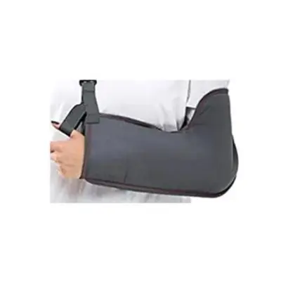 Picture of Arm Sling Pouch For Fracture Support For Arm Movement (Any Color) - Black,(M Size)