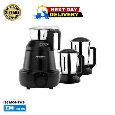 Picture of Panasonic 1200 Watt Mixer Grinder 3 in 1 Black (MX-GE3750)